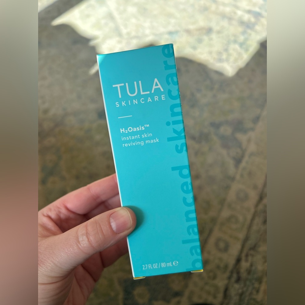 TULA Skincare H2Oasis Instant Skin Reviving Mask - Turquoise
